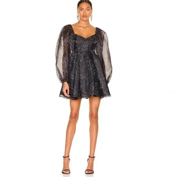 NWT Selkie Princess Dress The What A Night | Black Stars | SZ XL - Picture 1 of 12